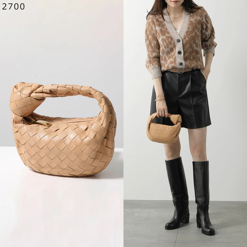 BOTTEGA VENETA Jodie handbag intrecciato leather two